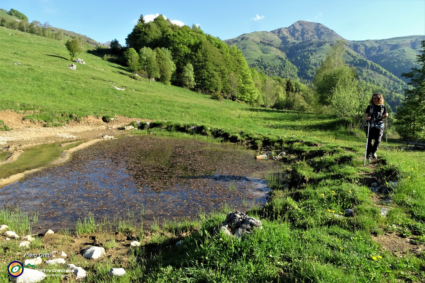 15 Tagliamo il tornante salendo per il prato.JPG